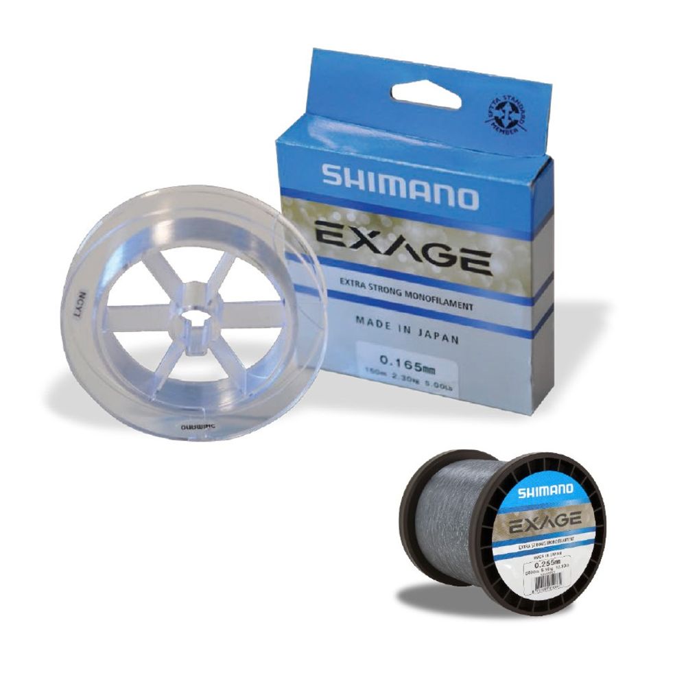 Shimano Exage 1000m Angelschnur - 0,305mm Durchmesser, 7,50kg Tragkraft Für Süß- Und Salzwasser